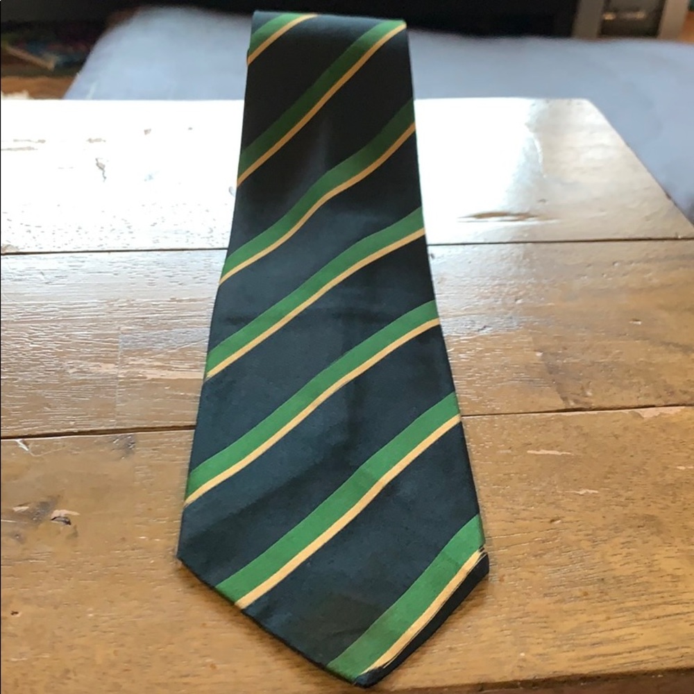 EUC Saks Fifth Avenue Silk Striped Tie
